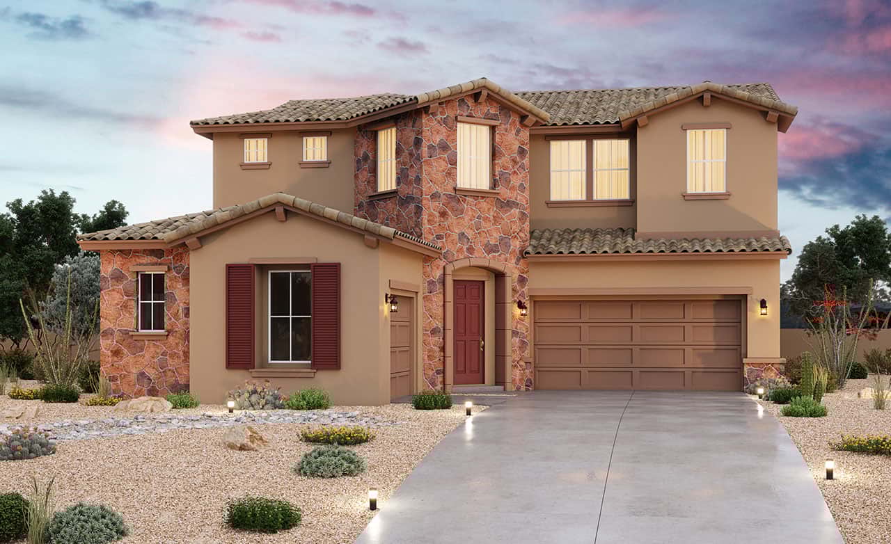 16341 W. Madison Street New Construction Homes in Goodyear Brightland Homes